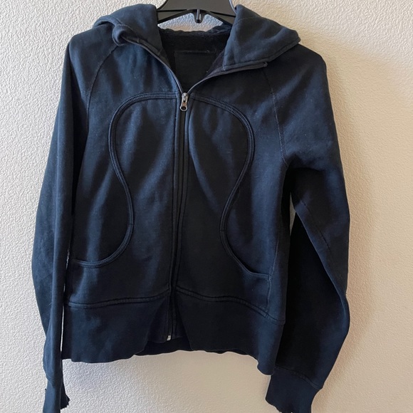 lululemon athletica Tops - Lululemon Black Scuba Hoodie